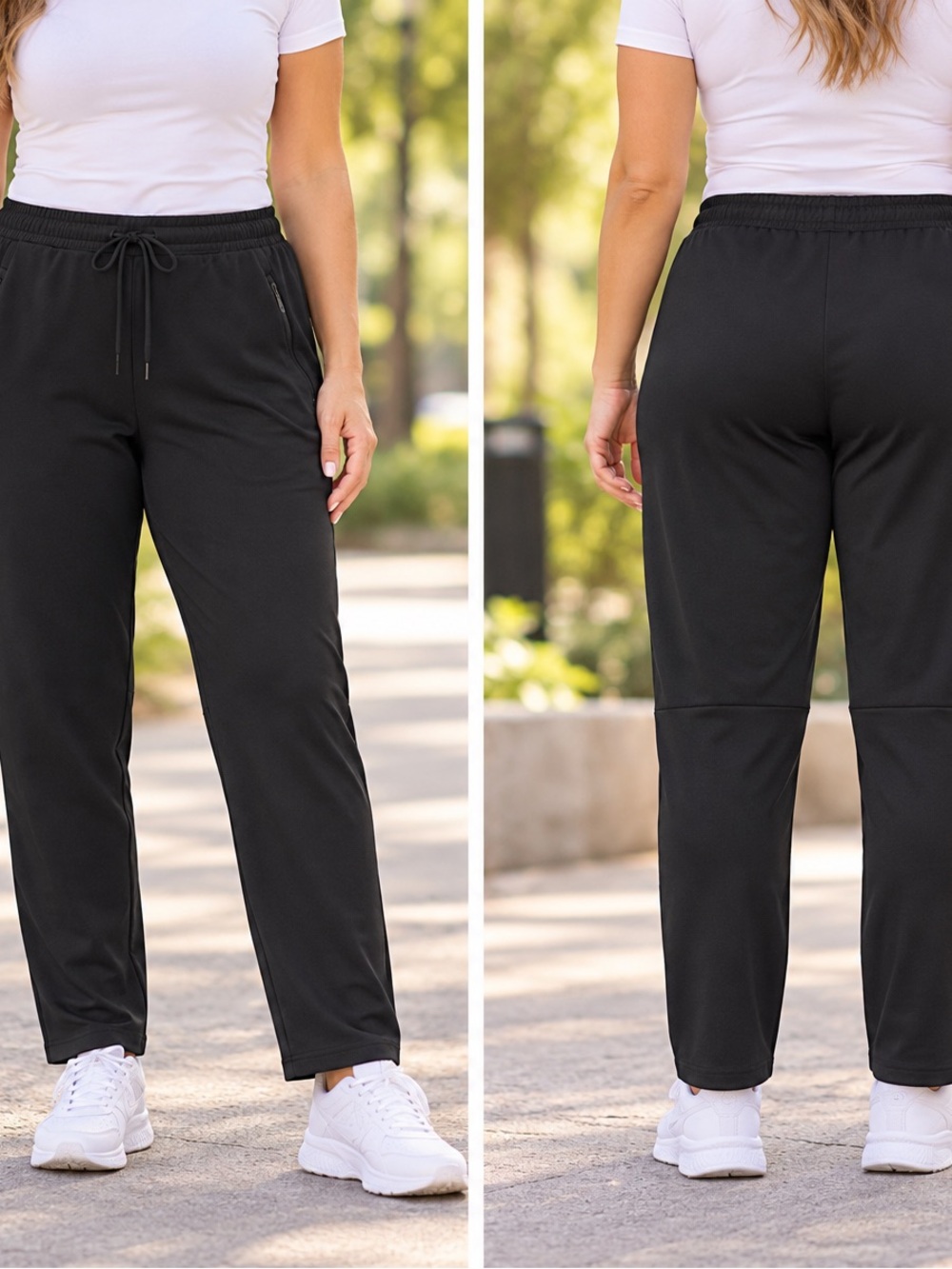 Nike Dri-FIT Black Athletic Pants – Size XL